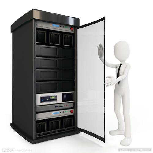 3D小人与主机机房设计图 计算机房设计服务的创新可视化解决方案